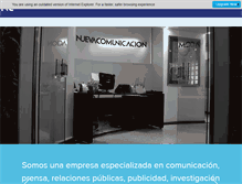 Tablet Screenshot of nuevacom.com.ar